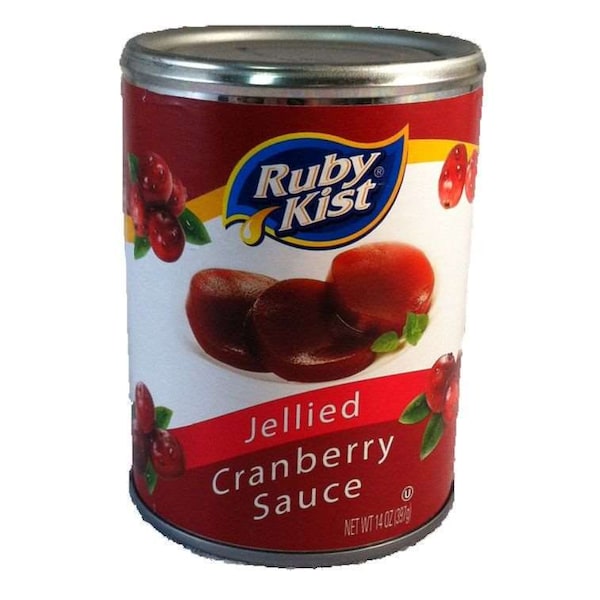 Ruby Kist Jellied Cranberry Sauce 14 oz., PK24